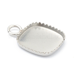 Подвеска-кабошон из не тускнеющей нержавеющей стали 304&nbsp;X-STAS-H143-29P