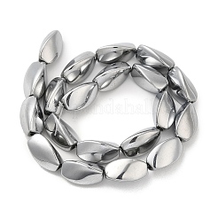 Гальванические немагнитная синтетический гематит бисер пряди&nbsp;G-P518-01B