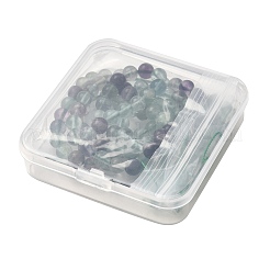 2 нити натуральных флюоритовых бусин нити G-OC0002-97B