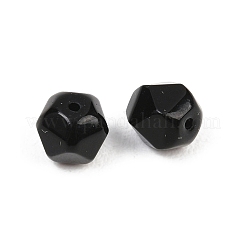 Natürliche schwarze Onyxperlen (gefärbt und erhitzt).&nbsp;G-H356-02A-05