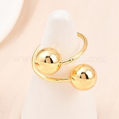 Латунные манжеты для женщин RJEW-Z113-18G