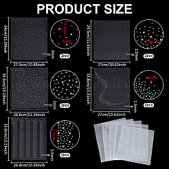 Glas Hotfix Strass&nbsp;DIY-FG0008-75