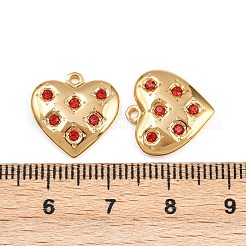 Подвески со стразами из нержавеющей стали 304 STAS-I352-10G-03