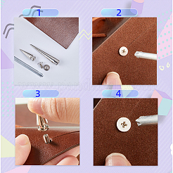 30 комплект из 2-х заклепок из сплава PALLOY-GF0001-07