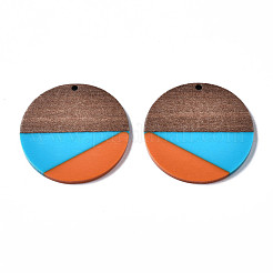 Подвески из смолы и ореха RESI-S389-065A