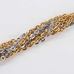 Fabricación de collares con cadena de cable de acero inoxidable 304&nbsp;STAS-P045-05