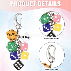 Подвесные украшения из акрила&nbsp;HJEW-YW00160