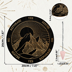 Ahademaker 1шт пластиковая маятниковая доска из ПВХ DIY-GA0004-47B