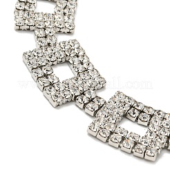 Колье-колье со стразами и кристаллами&nbsp;LS-NJEW-L176-04P