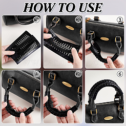 Накладки на ручки кожаных сумок&nbsp;FIND-WH0139-766