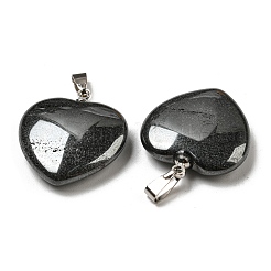 Синтетических немагнитных подвески гематита G-G956-B70-FF