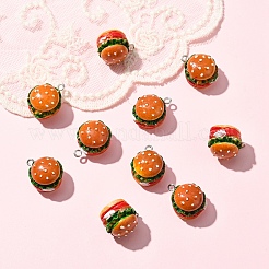 Подвески из непрозрачной смолы 10 шт.&nbsp;CRES-YW0002-54