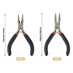 2 Stück 2 Stile Kettenzange aus Kohlenstoffstahl für die Schmuckherstellung&nbsp;TOOL-TADJ0001-07