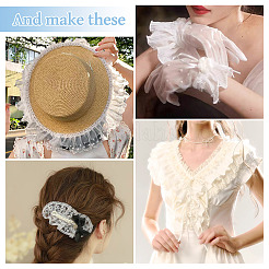 10 ярд кружевной отделки из полиэстера&nbsp;OCOR-TA0002-11A