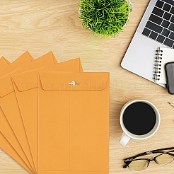 50 шт. конверты из крафт-бумаги с застежкой для хранения&nbsp;AJEW-CP0009-98A