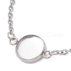 Изготовление браслета-слайдера из нержавеющей стали 304&nbsp;BJEW-JB12959-01