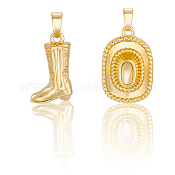 10шт 2 латунные подвески&nbsp;KK-BBC0019-40