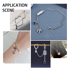 Модные оригинальные цветные подвески из нержавеющей стали марки А со стразами RB-UN0001-02P