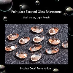 Similistein Cabochons Glas Strass&nbsp;RGLA-OC0001-03D