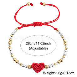 Verstellbare Armbänder aus geflochtenen&nbsp;EO3032-2