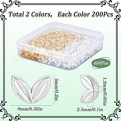 400шт бусины из сплава 2 цветов FIND-SP0002-37