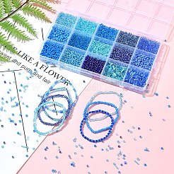 150 г 15 вида стеклянных бусин с краской для выпечки&nbsp;SEED-FS0001-31A