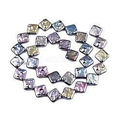 Абс пластик имитация жемчуга бусины пряди KY-N015-03-A01