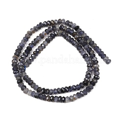 Природные иолит нитей бисера&nbsp;G-P612-A02-01