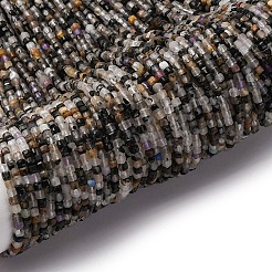 Натуральный турмалированный кварц / черный рутиловый кварц G-RM2025-C18-A