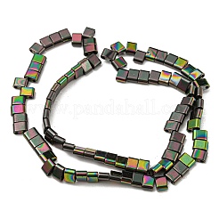 Chapelets de perles en hématite synthétique électrolytique sans magnétiques&nbsp;G-C106-B02-05B
