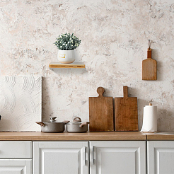 Полка для товаров из древесины&nbsp;WOOD-WH0427-17