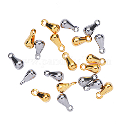 20 шт. 2-х цветные подвески из нержавеющей стали 304&nbsp;STAS-CJ0001-149