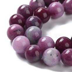 Окрашенные природные малайзии нефрита бисер нитей&nbsp;G-G021-01C-08