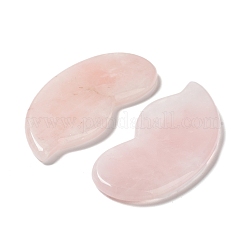 Натуральный розовый кварц гуа-ша доски G-Q007-02