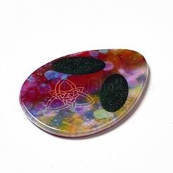 Pendentifs acryliques imprimés halloween&nbsp;MACR-G061-02D
