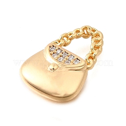 Латунные микро проложить кубического циркония подвески&nbsp;KK-C096-12G