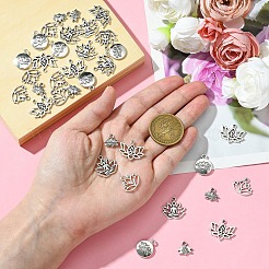 35шт 5 стиля подвески из сплава в тибетском стиле&nbsp;FIND-YW0005-32