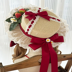 3 ярд хлопчатобумажной вышивки с ажурной отделкой OCOR-LP0003-89