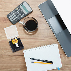 Пластиковая коробочка с губкой&nbsp;CON-WH0106-12B