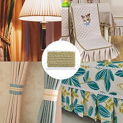 Лента из полиэстера с эффектом металлик OCOR-WH0065-07A