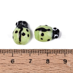 Perles vernissées manuelles&nbsp;LAMP-R004-04-06