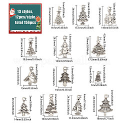 156шт 13 стиля подвески из сплава в тибетском стиле FIND-CA0011-19