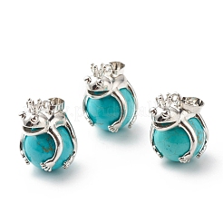 Природные и синтетические Gemstone подвески G-G855-03P