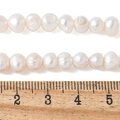 Нити из натурального культивированного пресноводного жемчуга PEAR-I007-07O-10C