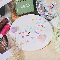 120 шт. 12-цветная мини-кнопка из смолы&nbsp;FIND-GL0002-02