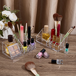 4 présentoir de rangement cosmétique en acrylique&nbsp;ODIS-GO0001-23