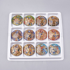 Ручной работы подвески золотые бусины песка LAMP-S189-12-B