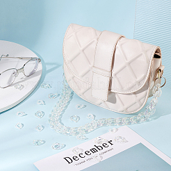 150 шт. 5 стильных прозрачных акриловых соединительных кольца&nbsp;OACR-DC0001-01