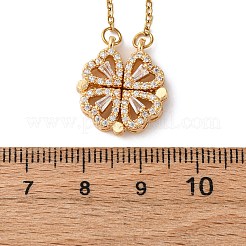 Ожерелья с подвеской из нержавеющей стали 304 «Clover» для женщин&nbsp;LS-NJEW-M107-03G