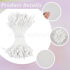 8 fascio di 8 colori di gesso con anima di fiori artificiali in cordino di cotone&nbsp;DIY-GF0014-56